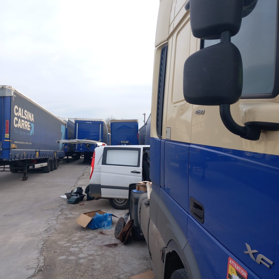 Înlocuire kit ambreaj DAF XF și butuc remorcă axă saf