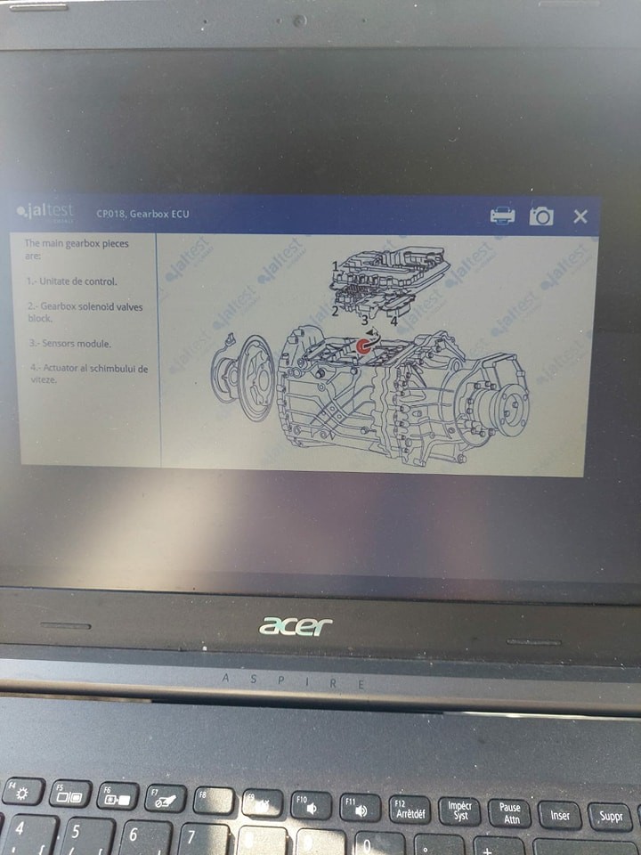 Reparație cutie viteze tracxon DAF EURO 6 NEW